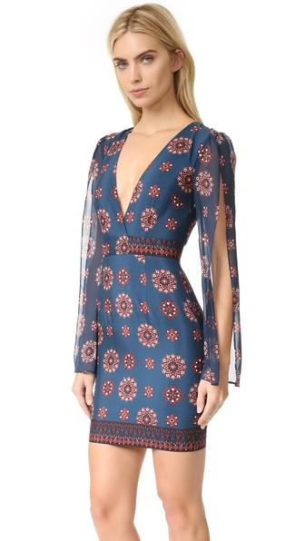 Nicholas Marrakesh Split Sleeve Mini Dress