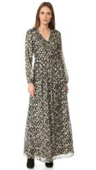 Scotch Soda Maison Scotch Jacquard Maxi Dress