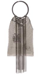 Whiting Davis Cascase Fringe Wristlet