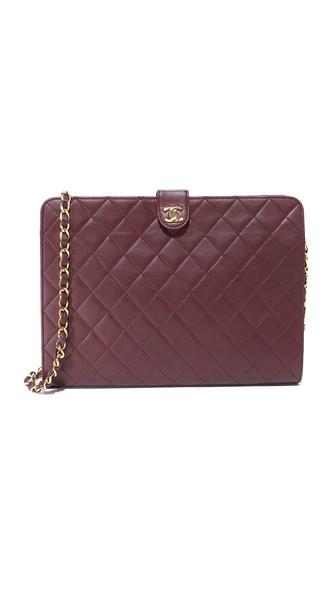 What Goes Around Comes Around Chanel Shoulder Bag Previously Owned 