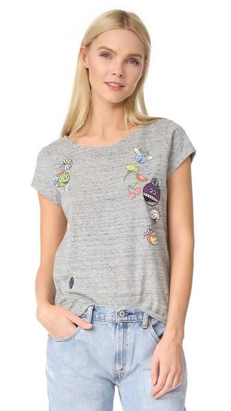 Mira Mikati Print And Patch Icon Tee