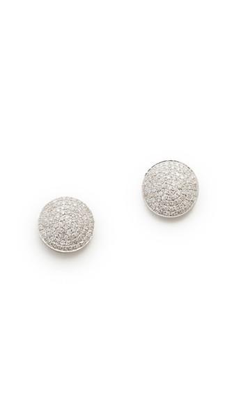 Shay Essential Round Pave Diamond Stud Earrings