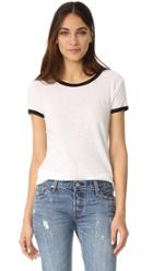 The Lady The Sailor Banded Basic Crew Tee