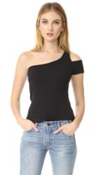 Splendid 1x1 One Shoulder Top