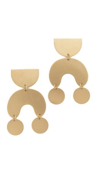 Modern Weaving Moon Dancer Earrings