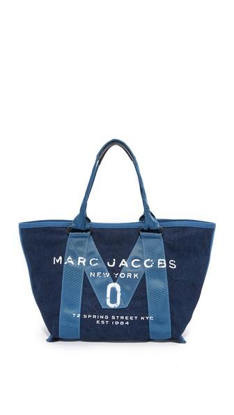 Marc Jacobs New Logo Small Denim Tote