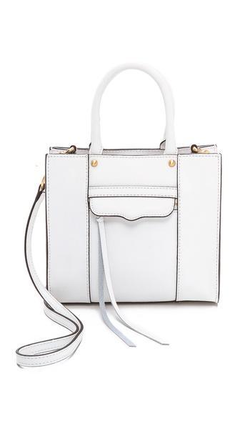 Rebecca Minkoff Mini Mab Tote - White