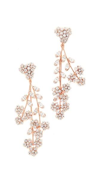 Jennifer Behr Violette Chandelier Earrings