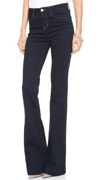 J Brand The Doll High Waist Bell Bottom Jean
