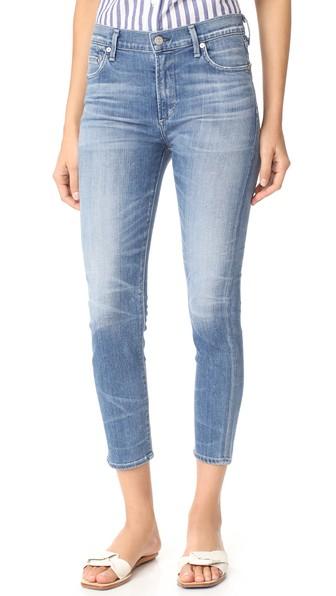 Citizens Of Humanity Rocket High Rise Crop Jeans