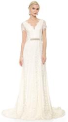 Theia Louise Gown With Belt
