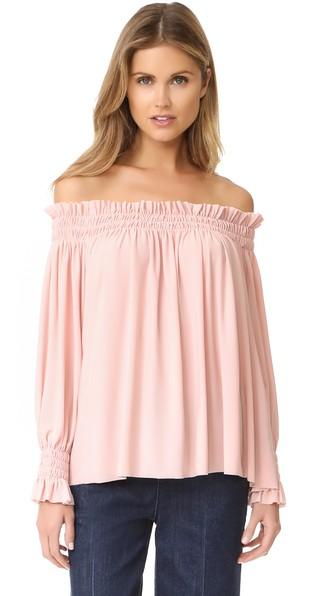 Norma Kamali Kamali Kulture Peasant Top
