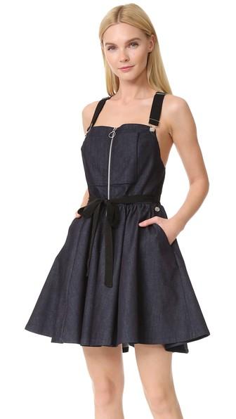 Adam Selman Overall Dress