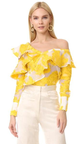 Self Portrait Filcoupe Frill Shirt