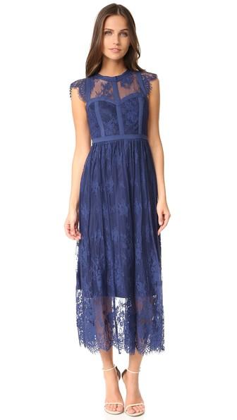 Parker Parker Black Tesoro Dress