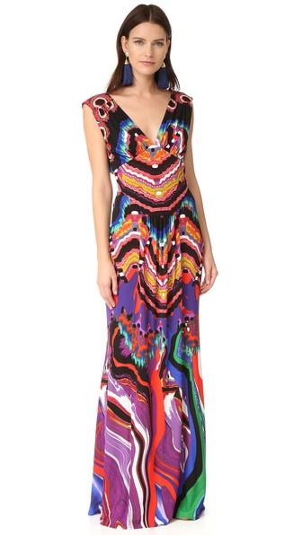 Roberto Cavalli Sleeveless Maxi Dress