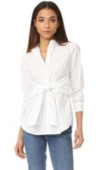 Madewell Tie Waist Shirt