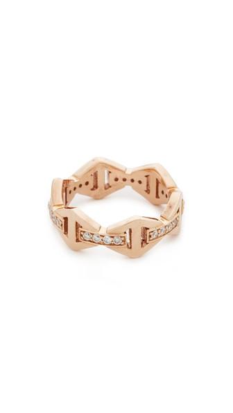 Walters Faith Keynes Diamond Hexagon Stackable Ring