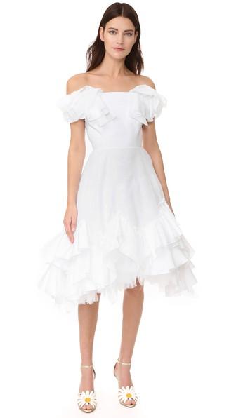 Natasha Zinko Strapless Dress