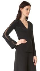 Cushnie Et Ochs V Neck Blouse