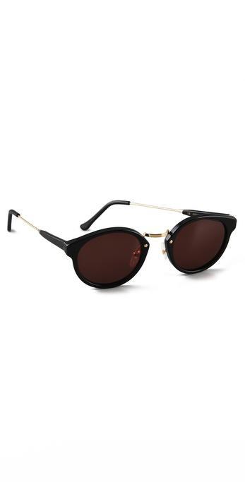 Super Sunglasses Panama Sunglasses - Black