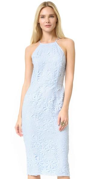 Yumi Kim Save The Date Lace Dress - Baby Blue