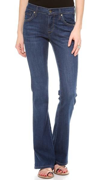 James Jeans Classic Boot Cut Jeans - Coastal