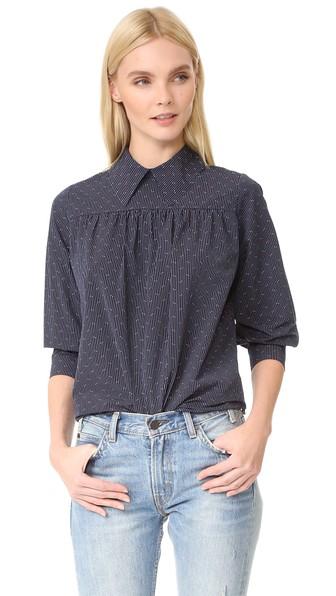 Maison Kitsune Mae Flowing Blouse
