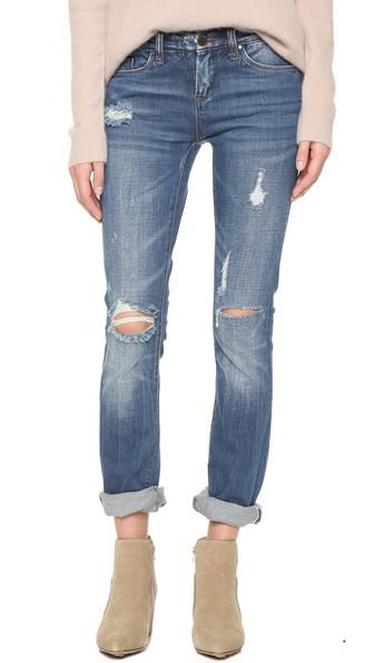 Blank Denim Relaxed Straight Leg Jeans