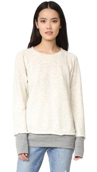 Monrow Double Layer Sweatshirt