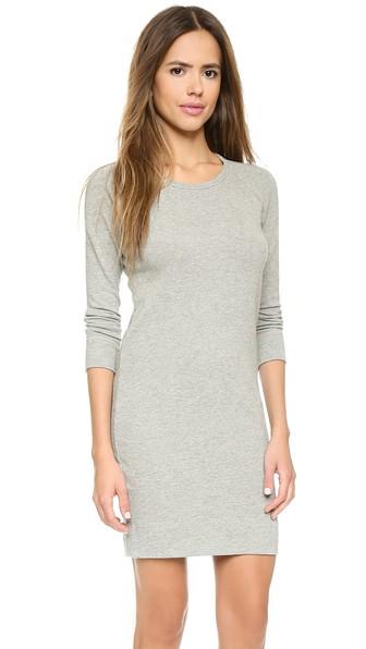 James Perse Raglan Sweatshirt Dress