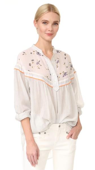 Free People Hearts And Colors Top