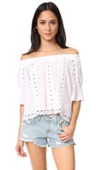 Ondademar Bateau Neck Top