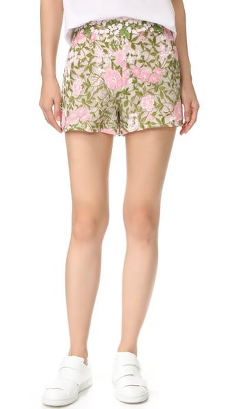 Giambattista Valli Floral Shorts