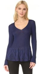 Fuzzi V Neck Sweater