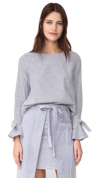 J O A Flare Sleeve Blouse