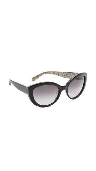 Kate Spade New York Sherrie Sunglasses - Black/grey Gradient