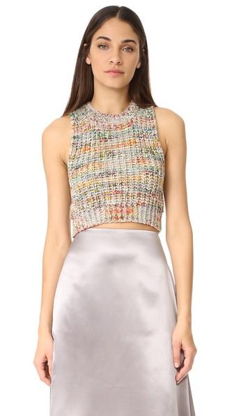 Acne Studios Zelia Multi Sleeveless Crop Sweater
