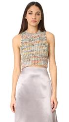 Acne Studios Zelia Multi Sleeveless Crop Sweater