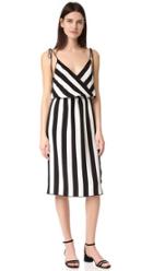 Marc Jacobs Stripe Crossover Cami Dress
