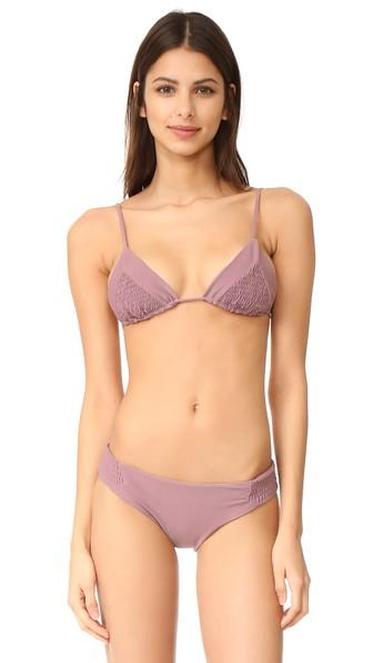 Tori Praver Swimwear Solids Lahaina Triangle Top