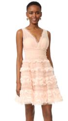 Marchesa Notte Tulle Cocktail Dress