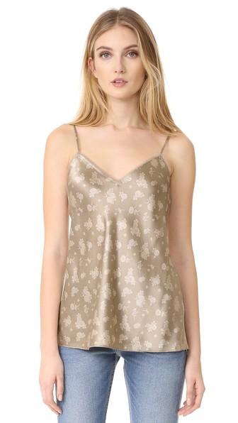 Vince Floral V Neck Cami
