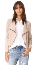 Cupcakes And Cashmere Collin Soft Drape Front Moto Jacket