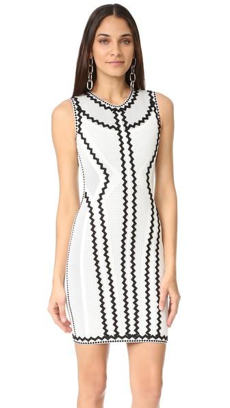 Herve Leger Imaan Zigzag Dress