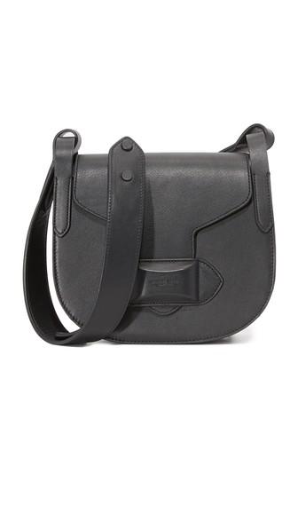 Michael Kors Collection Daria Small Cross Body Saddle Bag