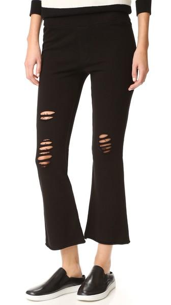 Pam Gela Cropped Flare Pants