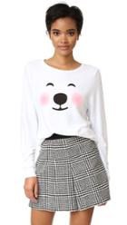 Wildfox Polar Bear Emoji Sweatshirt