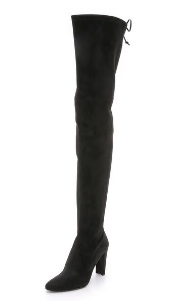 Stuart Weitzman Alllegs Thigh High Boots - Noir