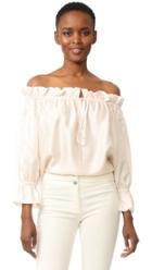 Temperley London Tempest Off Shoulder Blouse